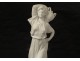 Statuette biscuit Sèvres Paul Roussel Amalfi woman carrier water Italy 1905