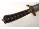 Hunting knife dagger hunting horn bronze barrel head wolf nineteenth century