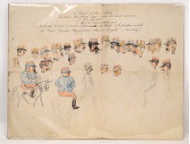 Soldiers cartoon Attila Huns 19th