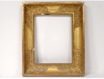 Empire frame stuccoed gilt palmettes foliage nineteenth century