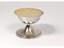 Small chalice metal silver patene Minerva goldsmith Demarquet nineteenth