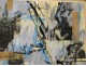 Abstract painting collages Jean-Louis Fleury 1998