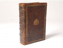 Secret Book Cache Coat of Arms Ecclesiastical Old Testament 1695 XVII