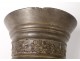 Bronze apothecary mortar bronze frieze fleurs-de-lis eighteenth century