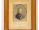 Engraving portrait Prince Imperial Napoleon II Lignon in Paris XIXth century