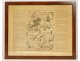 Map engraving Waterloo Battle Belle-Alliance Napoleon Nineteenth