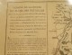 Map engraving Waterloo Battle Belle-Alliance Napoleon Nineteenth