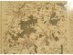 Map engraving Waterloo Battle Belle-Alliance Napoleon Nineteenth