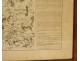 Map engraving Waterloo Battle Belle-Alliance Napoleon Nineteenth