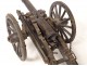 Gribeauval type cannon of campaign iron wood artillery nineteenth