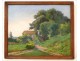 Landscape painting by Montry E.Tournois 20th