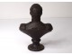 Cast iron bust sculpture Emperor Napoleon I XIXth century