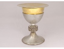 Chalice paten silver metal gold Supper Jesus Christ Apostles twentieth church