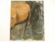 Oil on board study of cow by Auguste Soup 20th