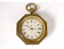 Alcove clock with gilded bronze repetition Perretton Paris 1796 XVIIIth