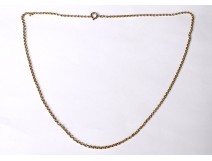 18k solid gold jewelry necklace chain 4.62gr twentieth century