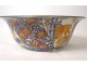 Large porcelain basin Imari Japan tigers dragons bamboo gilding XVIIIth