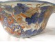 Large porcelain basin Imari Japan tigers dragons bamboo gilding XVIIIth