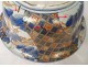 Large porcelain basin Imari Japan tigers dragons bamboo gilding XVIIIth