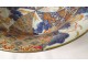 Large porcelain basin Imari Japan tigers dragons bamboo gilding XVIIIth