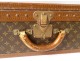 Louis Vuitton Alzer old suitcase leather monogram canvas vintage twentieth