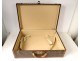 Louis Vuitton Alzer old suitcase leather monogram canvas vintage twentieth