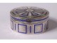 Solid silver pill box enamel Minerva goldsmith Keller Paris 82gr XIXth