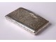 Sterling silver snuff box Vieillard Paris gallant scene 37gr XIXth