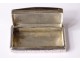 Sterling silver snuff box Vieillard Paris gallant scene 37gr XIXth