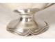 American solid silver sauce boat USA Goldsmith Shreve &amp; Co coat of arms 221gr XXth