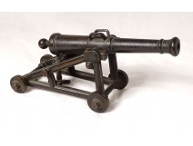 Artillery bronze cannon model fortress fortress Paul Allard nineteenth