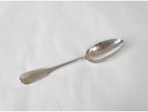 Sterling silver rat tail spoon Farmers General 18th