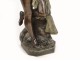 Black Slave Woman statue sculpture by 19th Goldscheider