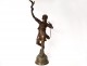 Large bronze sculpture Marcel Debut Arab falconer 85cm late nineteenth twentieth