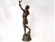 Large bronze sculpture Marcel Debut Arab falconer 85cm late nineteenth twentieth