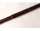 Cane with umbrella system, old wooden handle, 20th century