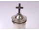 Holy OI oil bulb disabled patients solid silver Minerva 22gr XIXth