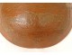 Half-calabash coconut carved penal colony Ile du Diable Guyana palm trees XIXth