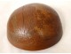 Half-calabash coconut carved penal colony Ile du Diable Guyana palm trees XIXth