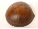 Half-calabash coconut carved penal colony Ile du Diable Guyana palm trees XIXth