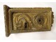 Louis XVI gilt bronze door locks 19th century castle foliage