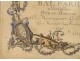 Invitation Bal Paré Versailles Marriage Grand Dauphin son Louis XV 1745 18th