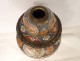 Covered pot lamp oil porcelain Imari Japan herons flowers bronze nineteenth