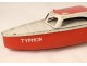 Toy boat JEP United France canoe Typhoon basin collection twentieth century