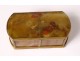 Small box double agate box gilded brass Restoration XIXth