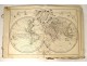 Geographical maps Atlas Mappemonde Guillaume Delisle Geographer XVIIIth