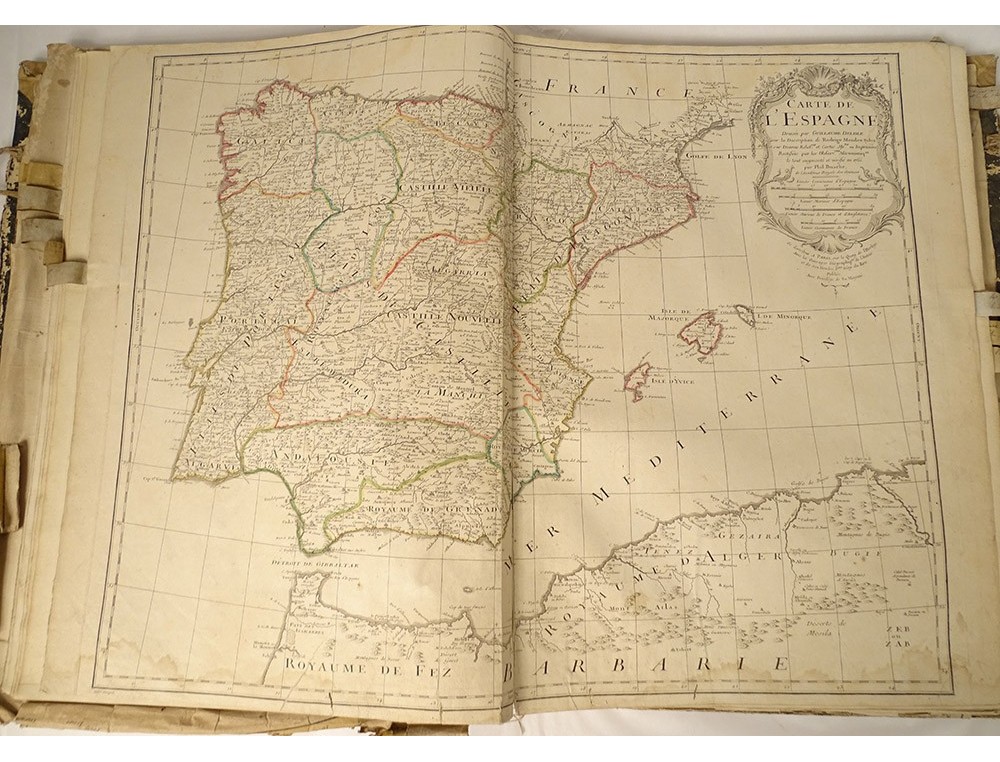 Mappemonde a l'usage du Roy Par Guillaume Delisle Premier-Geographe de S.M.  . .