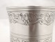 Monogrammed silver pedestal cup 19th