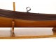 Model whaling boat oars collection showcase nineteenth century