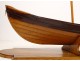 Model whaling boat oars collection showcase nineteenth century